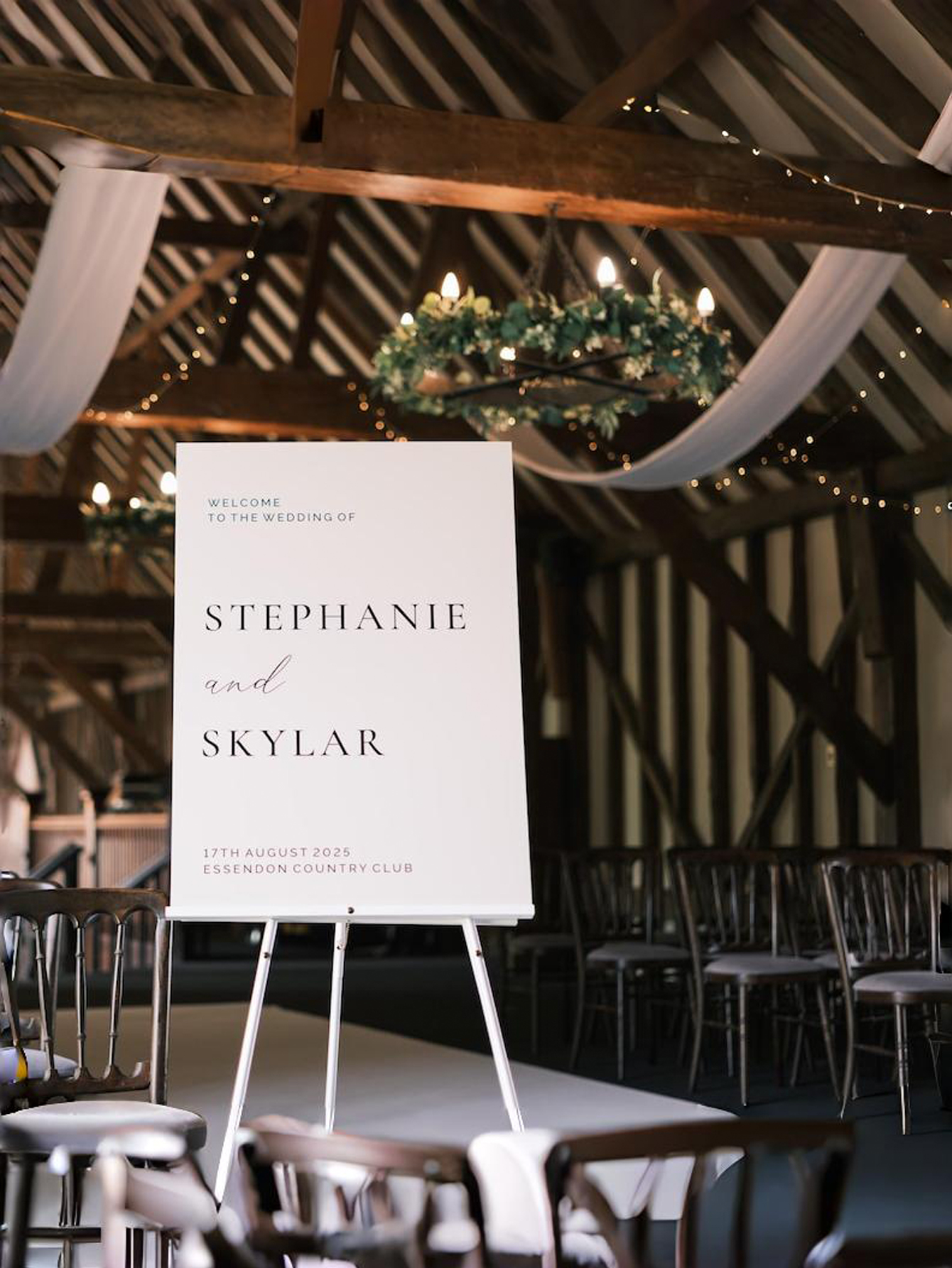 Wedding Reception Decorations Wedding Welcome Signage